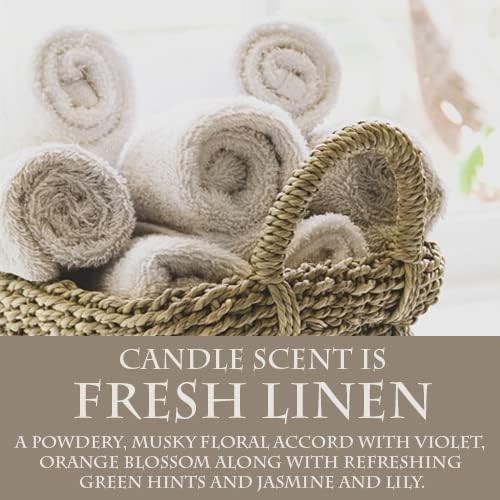 Light When the Dog Farts Fresh Linen Scented Candle 30cl