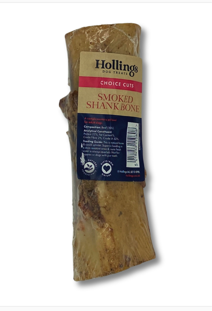 Hollings Smoked Shank Bone 20cm - Sayby’s Sanctuary