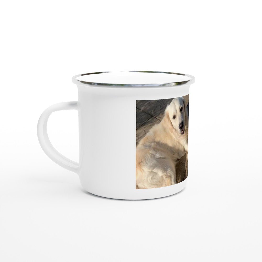 Customisable Enamel Camping Mug – 12oz Custom Design FREE DELIVERY - Sayby’s