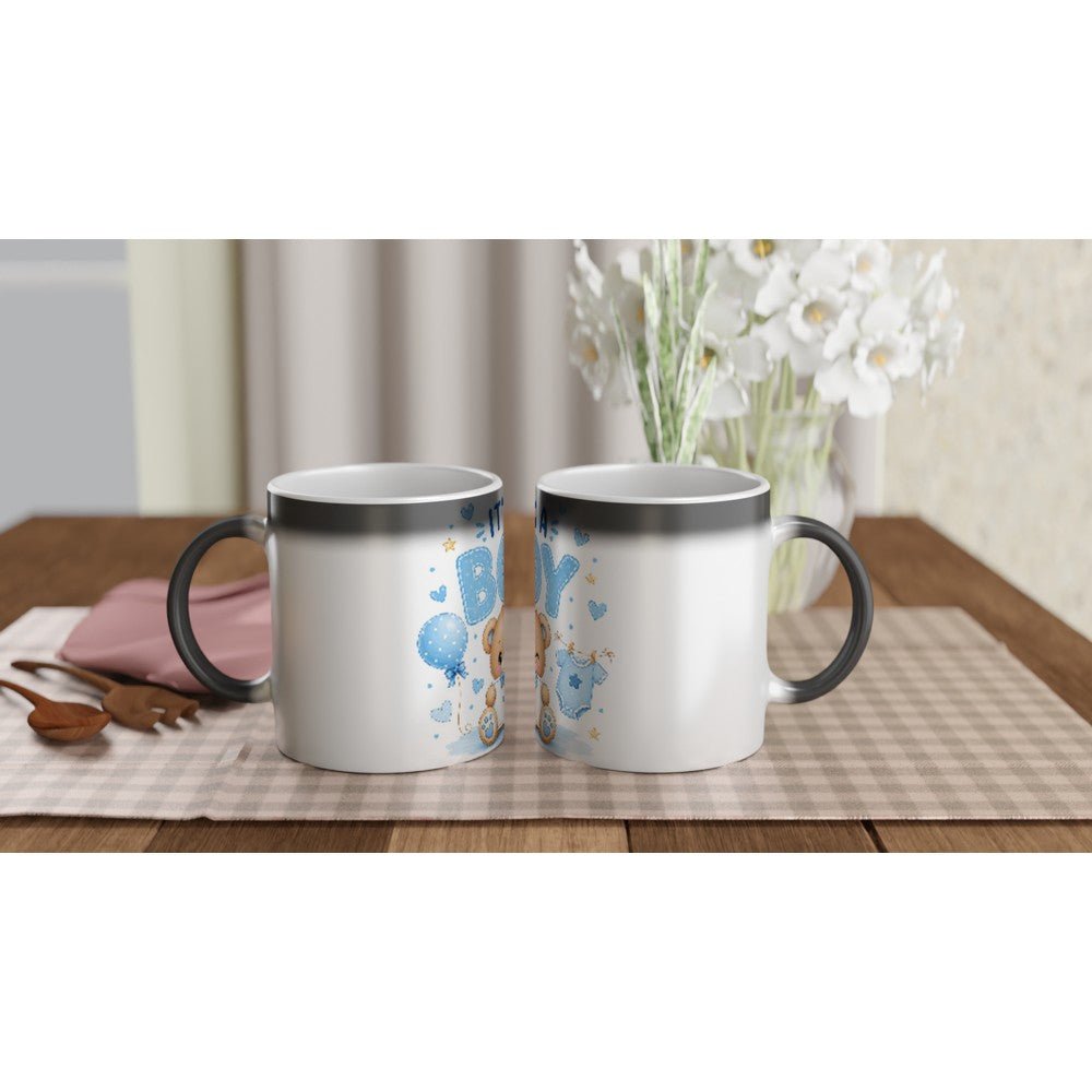 Magic Ceramic Photo Mug - Personalised Heat-Sensitive Reveal Mug, 11oz FREE DELIVERY - Sayby’s