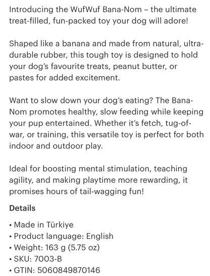 Non Rubber Treat Dispensing Dog Chew toy - Sayby’s Sanctuary 