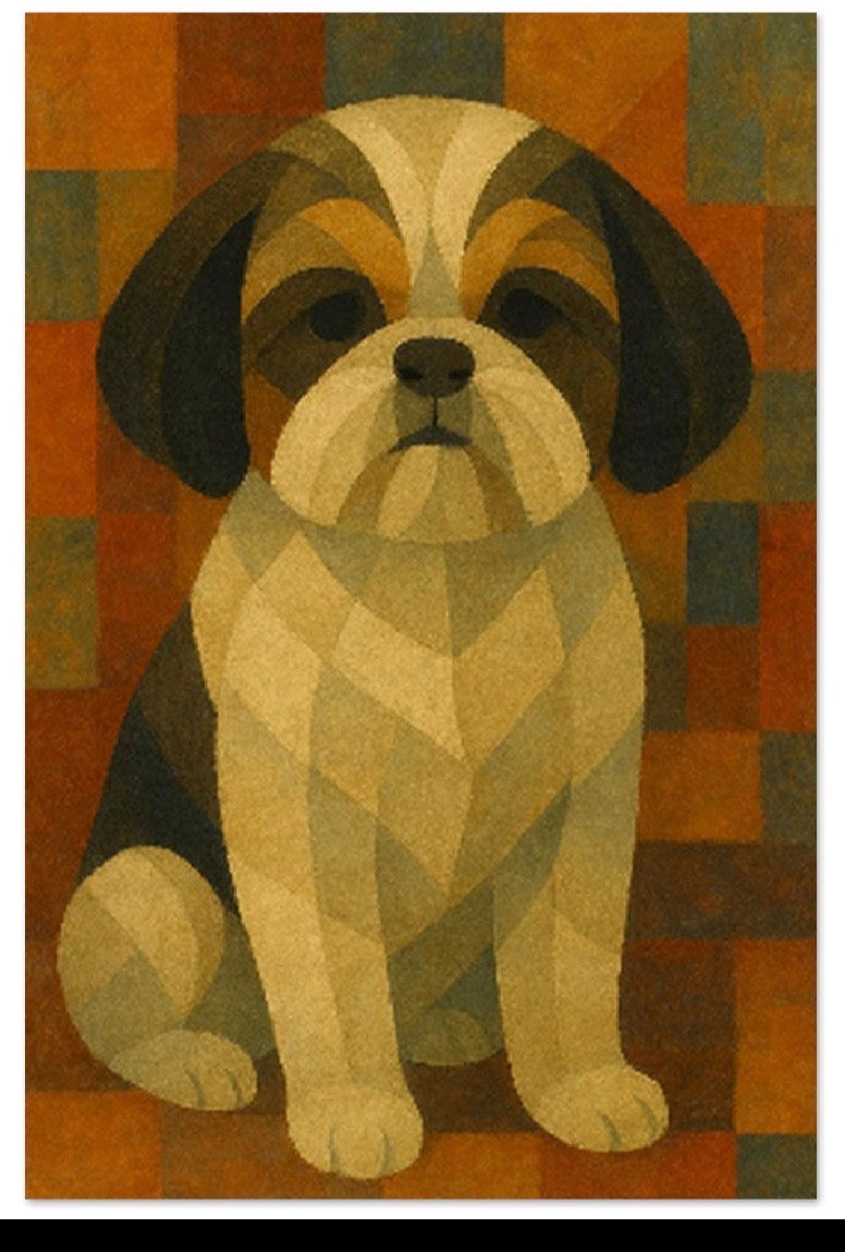 Customisable Vertical Wood Print
