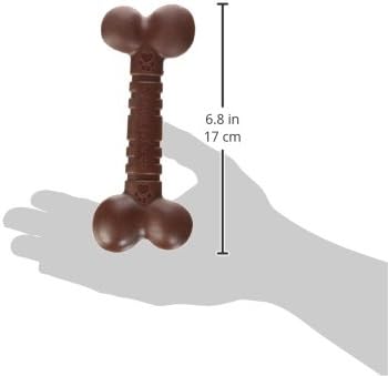 Rosewood Small Beef Bone – Durable Nylon Chew Toy for Small Dogs <10kg | Promotes Dental Hygiene | Long-Lasting