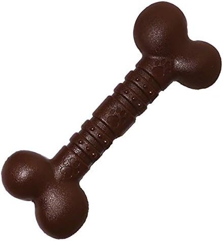 Rosewood Small Beef Bone – Durable Nylon Chew Toy for Small Dogs <10kg | Promotes Dental Hygiene | Long-Lasting