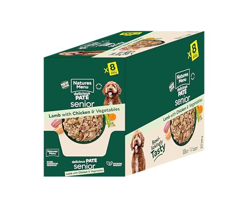 Natures Menu - Wet Dog Food - Pouches for Adult Dogs - Mixed Variety - 8 x 300g