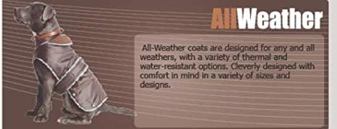 Ancol Muddy Paws All Weather Stormguard Coat . Poppy Red.Size Large ( Length 50cm, up to 79cm girth)
