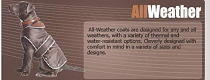 Ancol Muddy Paws All Weather Stormguard Coat . Poppy Red.Size Large ( Length 50cm, up to 79cm girth)