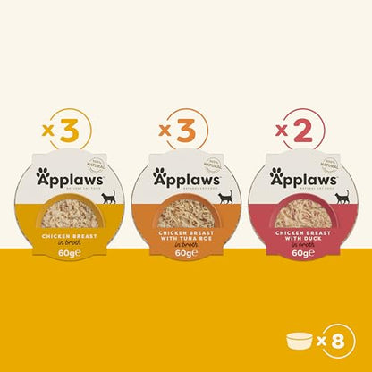 Applaws 100% Natural Wet Cat Food, Multipack