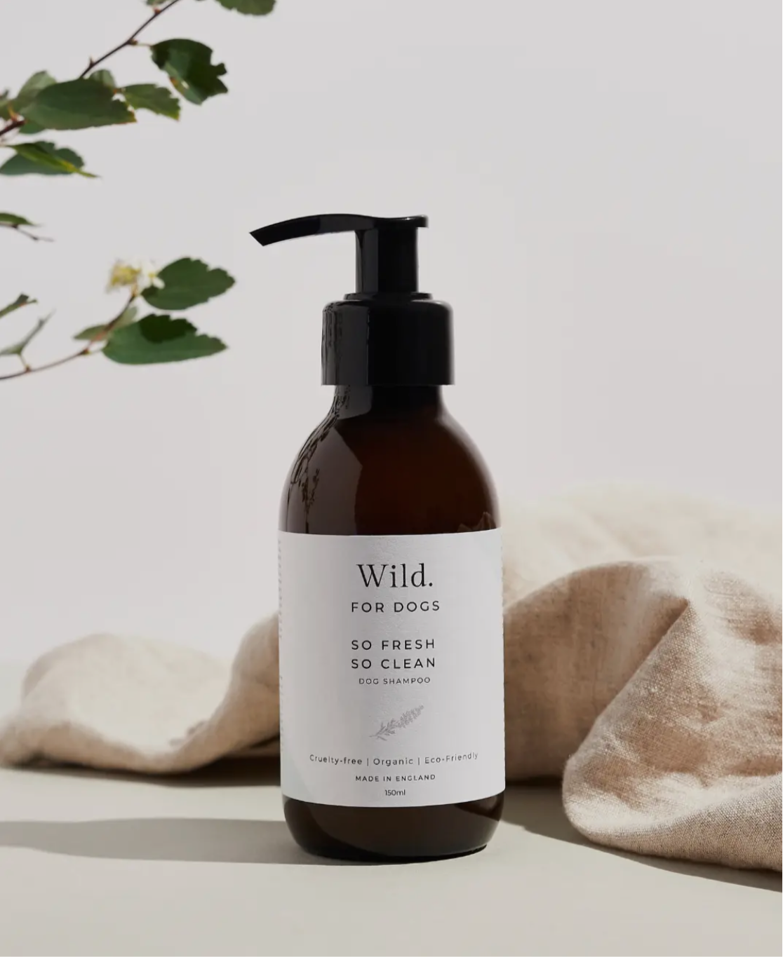 So Fresh So Clean Organic Dog Shampoo 150ml - Sayby’s Sanctuary 