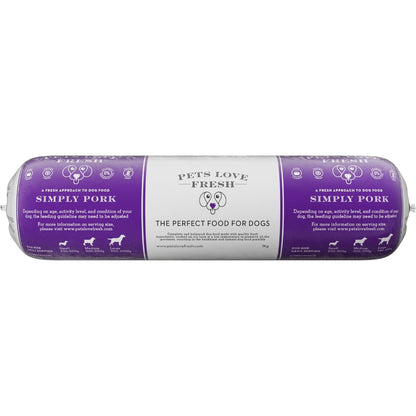 Fresh Dog Food Simply Chicken 5 x 600g Chub Rolls