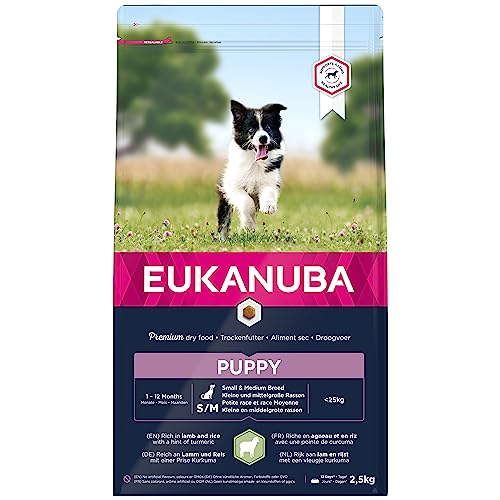 Eukanuba Grain Free Complete Dry Dog Food for Puppy Small and Medium Breeds