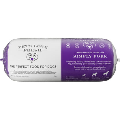 Fresh Dog Food Simply Chicken 5 x 600g Chub Rolls