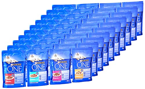 PURINA ONE Adult Cat Food Mini Fillets in Gravy 40 x 85g