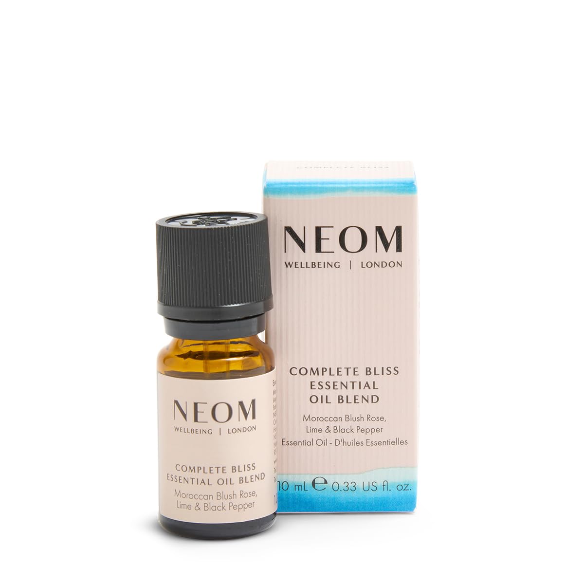 NEOM - Real Luxury Essential Oil Blend, 10ml | Lavender, Jasmine & Sandalwood | Scent to De-Stress Range