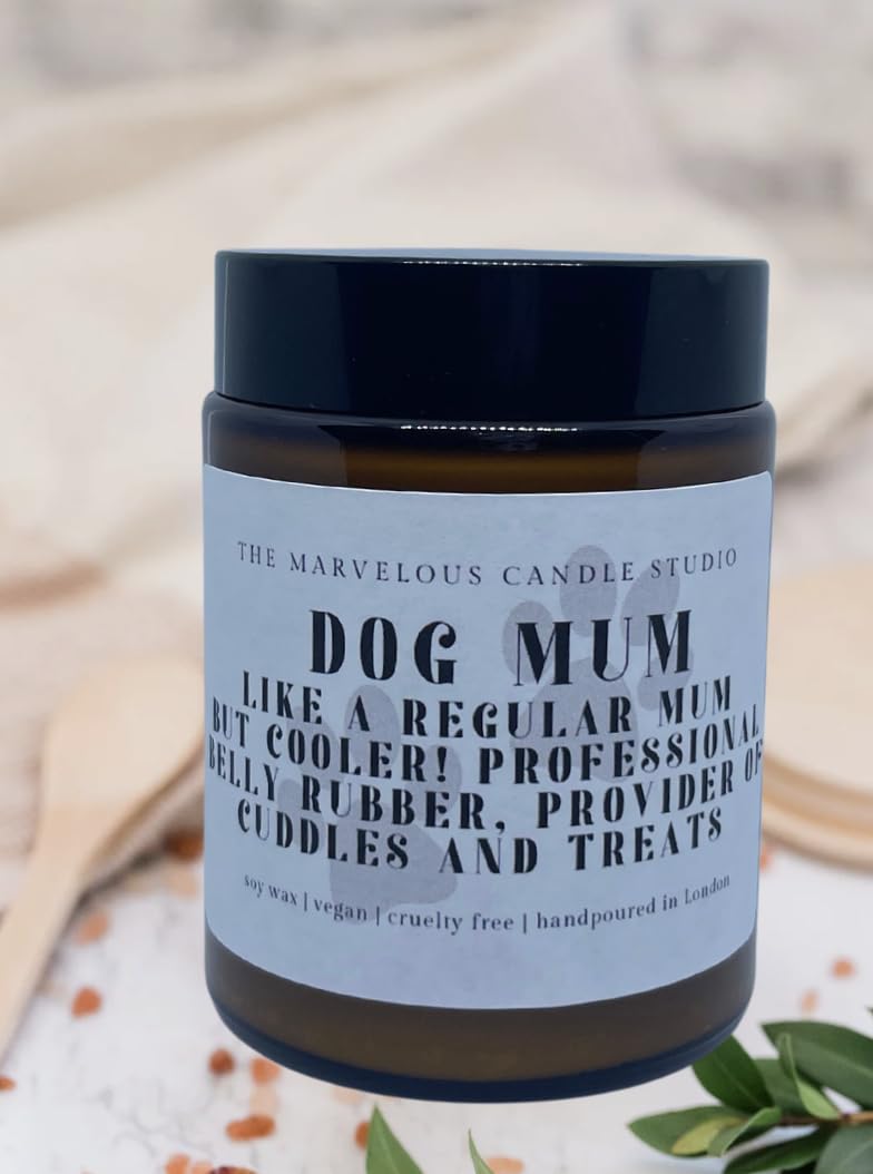 Dog Fart Buster Scented Soy Candle | Funny Pet Lover Gift | Vegan Home Fragrance | Gag Gift for Animal Parents | Novelty Odor Eliminator Candle - (Dog Farts)