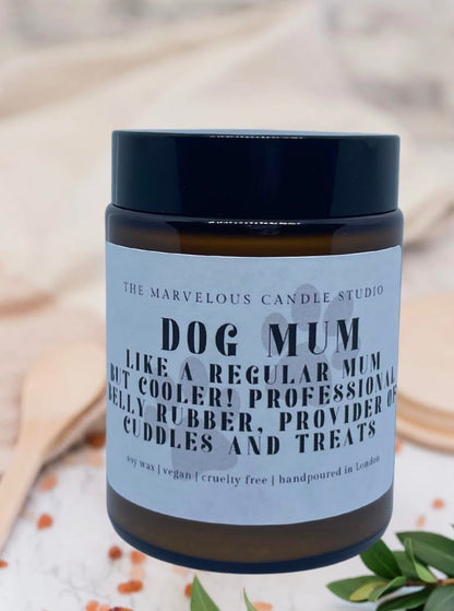 Dog Fart Buster Scented Soy Candle | Funny Pet Lover Gift | Vegan Home Fragrance | Gag Gift for Animal Parents | Novelty Odor Eliminator Candle - (Dog Farts)