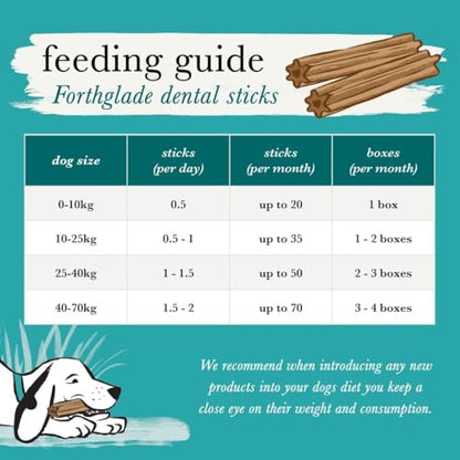 Forthglade Natural Dog Dental Sticks (20 Sticks)
