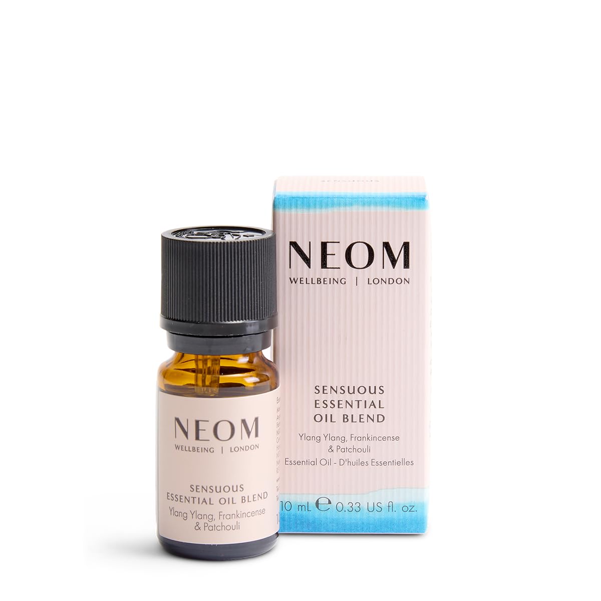 NEOM - Real Luxury Essential Oil Blend, 10ml | Lavender, Jasmine & Sandalwood | Scent to De-Stress Range