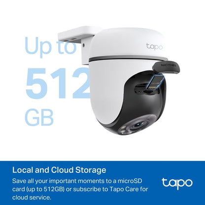 Pan/Tilt Smart Outdoor Security Camera