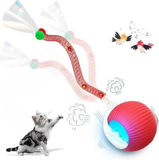 Speedy Tail 2.0 Interactive Rolling Cat Ball Toy