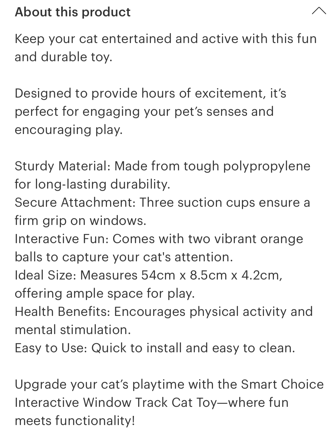Interactive Window Track Cat toy - Sayby’s Sanctuary 
