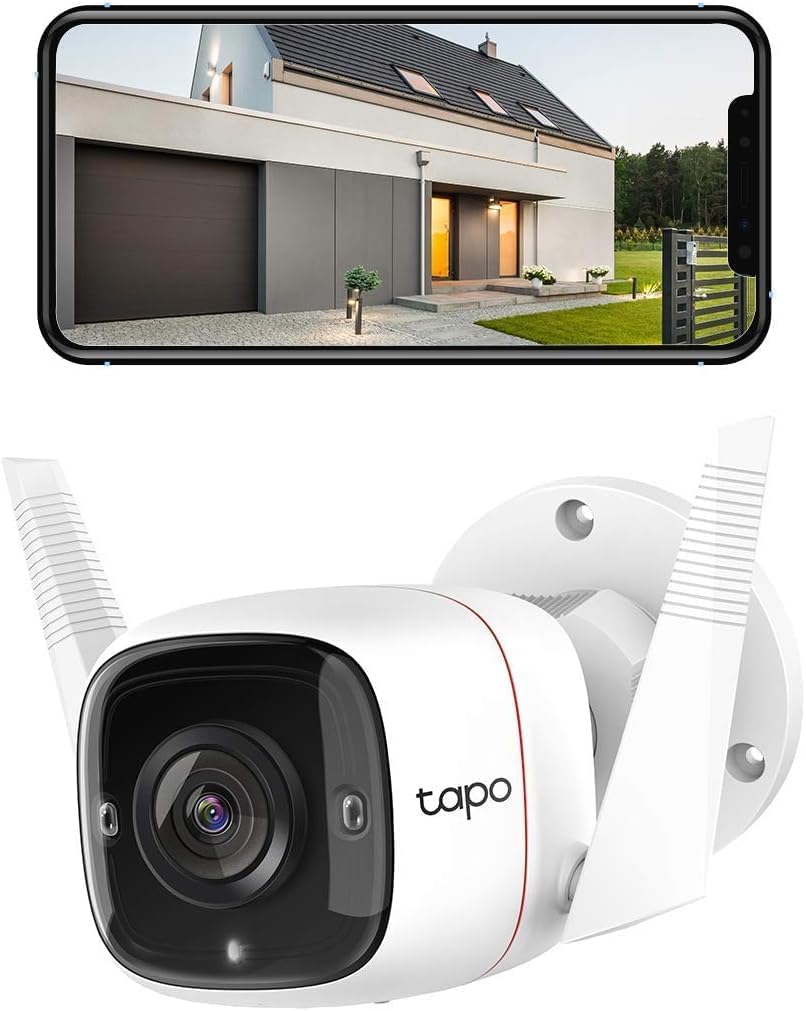 Tapo C211 2K 3MP Pan/Tilt Indoor Camera House Security Camera, WiFi Camera, No Monthly Fee, AI Detection, Dog Camera, Baby Camera Monitor, CCTV, 360° View, Night Vision, Works with Alexa & Google