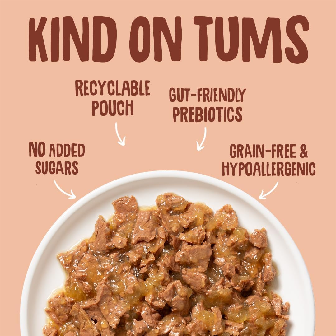 Scrumbles • Wet Cat Pouches • Gravy Fish • Hypoallergenic • All Lifestages • 2x Chicken with Tuna • 3x Chicken with Cod • 2xChicken with Salmon • 8 Pouches (85g) • 80%+ Meat • Prebiotics