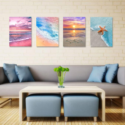 5D Diamond Painting Kits for Adults 4 PCS Turtle Wall Art