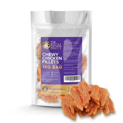 Chewy Duck Fillets 1kg Bag