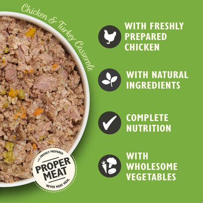 Natural Adult Wet Dog Food Cottage Pie Grain-Free Recipe 10 x 150g
