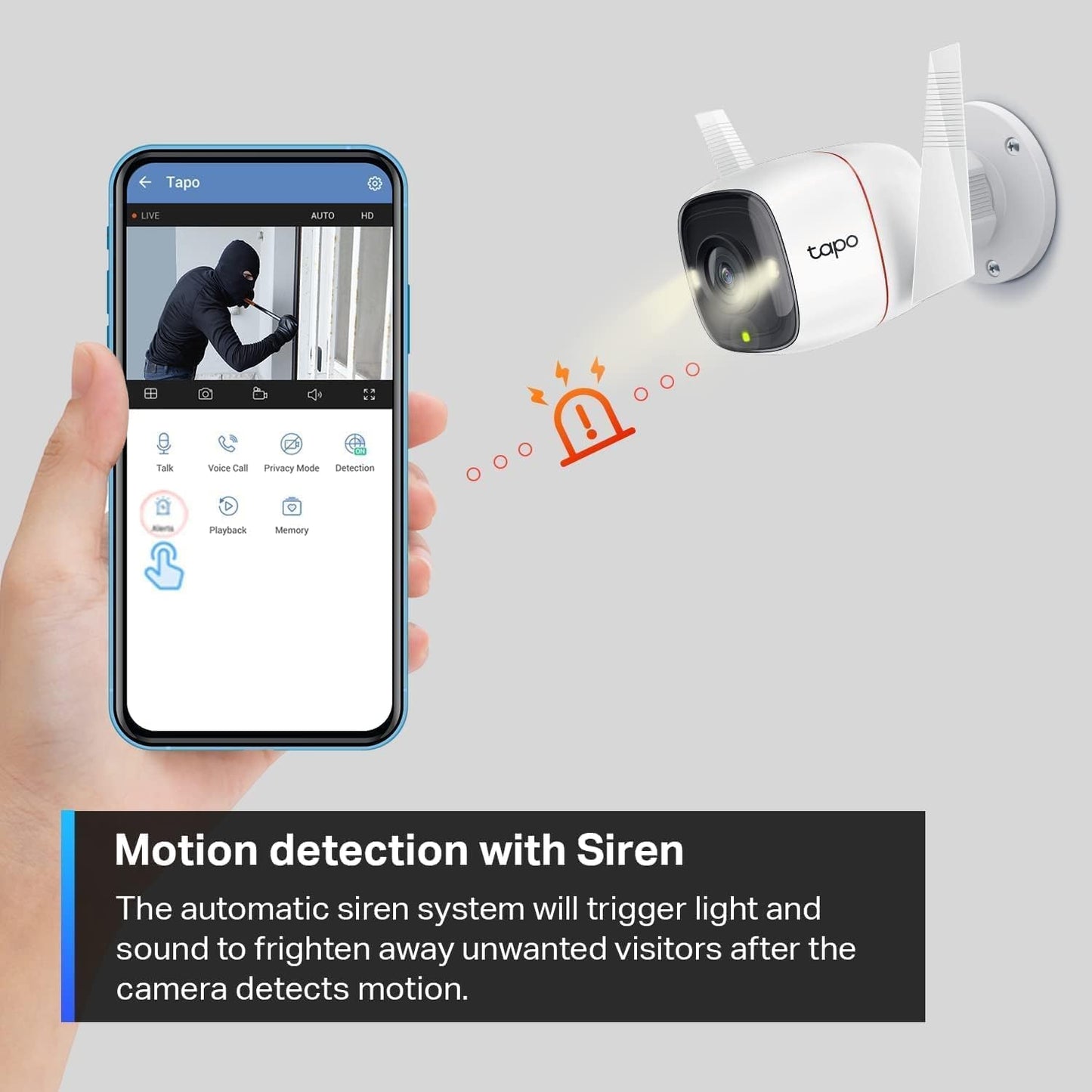 Tapo C211 2K 3MP Pan/Tilt Indoor Camera House Security Camera, WiFi Camera, No Monthly Fee, AI Detection, Dog Camera, Baby Camera Monitor, CCTV, 360° View, Night Vision, Works with Alexa & Google