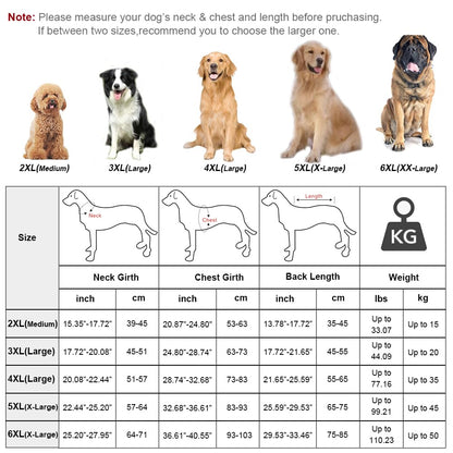 Waterproof Dog Raincoat with Hood and Reflective Design