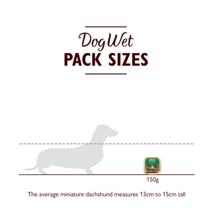 Natural Adult Wet Dog Food Cottage Pie Grain-Free Recipe 10 x 150g