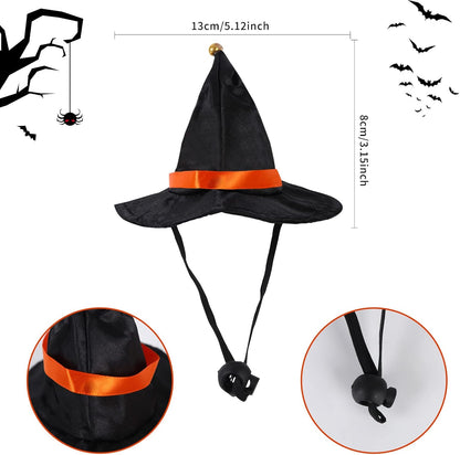 Halloween Pet Costume Cat Wizard Costume Funny Wizard Cat Clothes