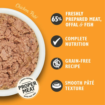 Smooth Paté Selection Adult Cat Food 4 x (8 x 85g)