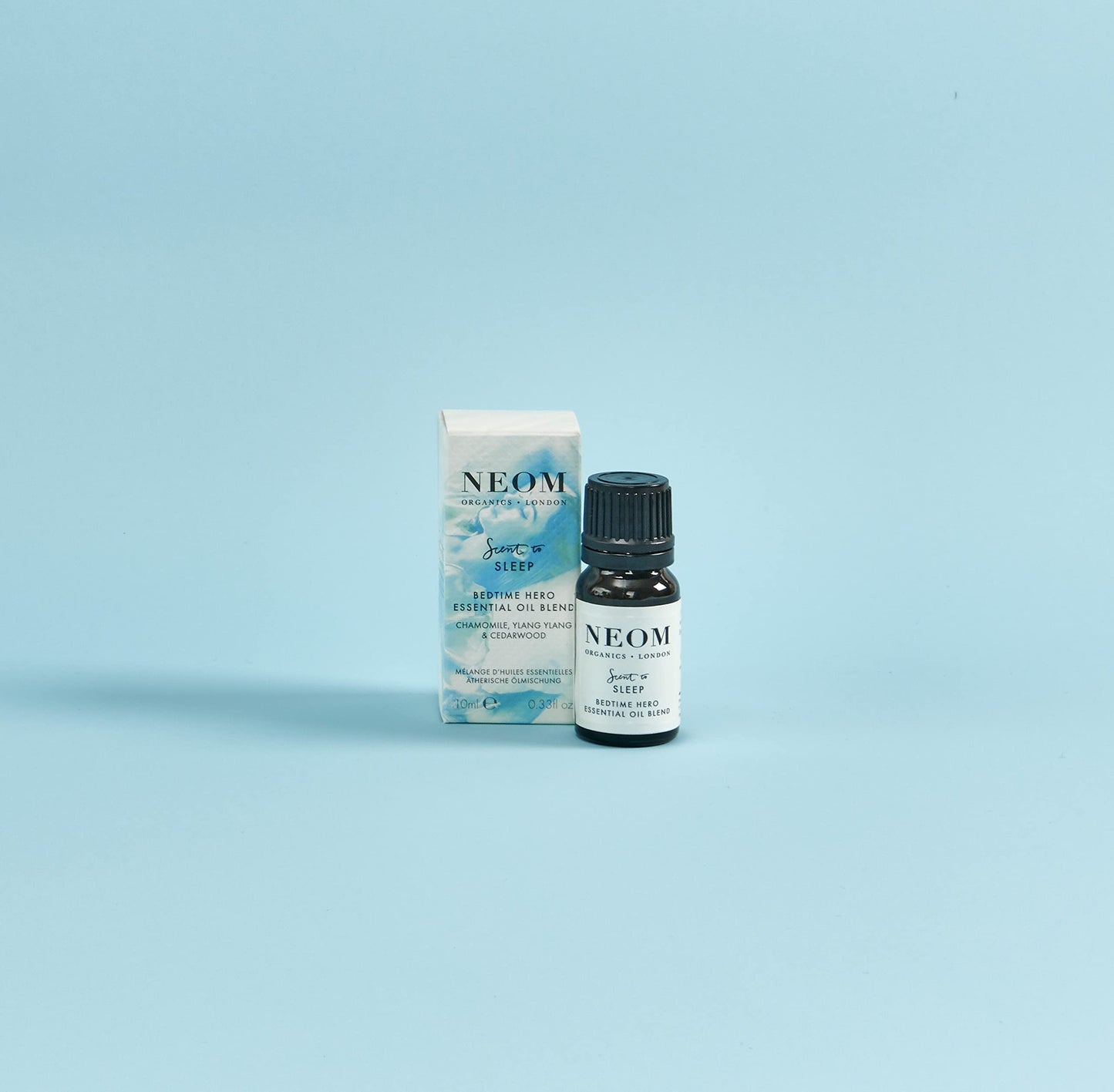 NEOM - Real Luxury Essential Oil Blend, 10ml | Lavender, Jasmine & Sandalwood | Scent to De-Stress Range