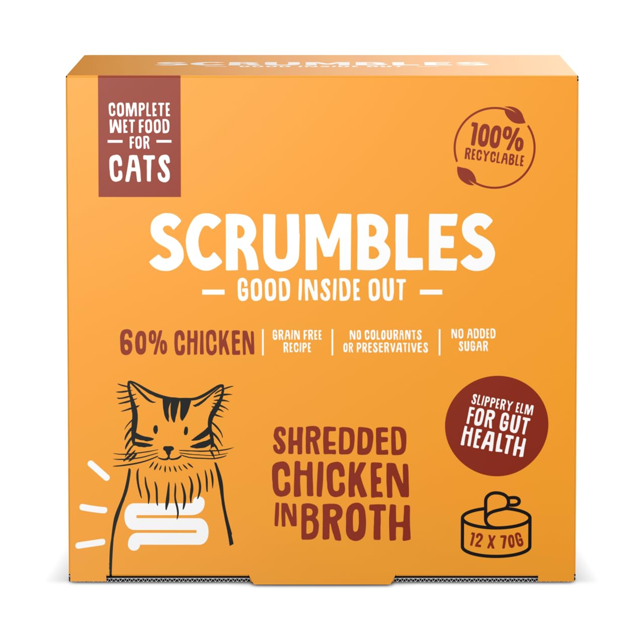 Scrumbles Wet Cat Jelly Meat Selection 6 x 80g