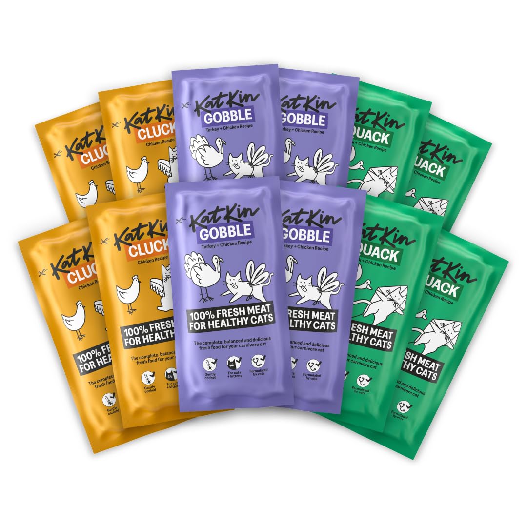Best Of Fresh Cat Food Variety Pack Bundle 24 x 80g Pouches