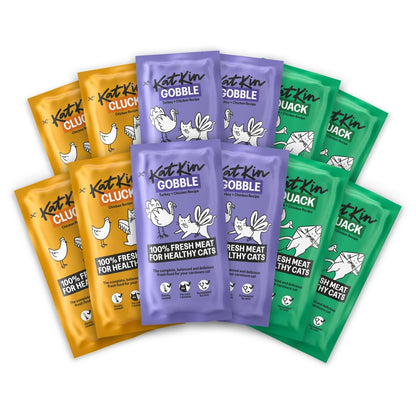 Best Of Fresh Cat Food Variety Pack Bundle 24 x 80g Pouches