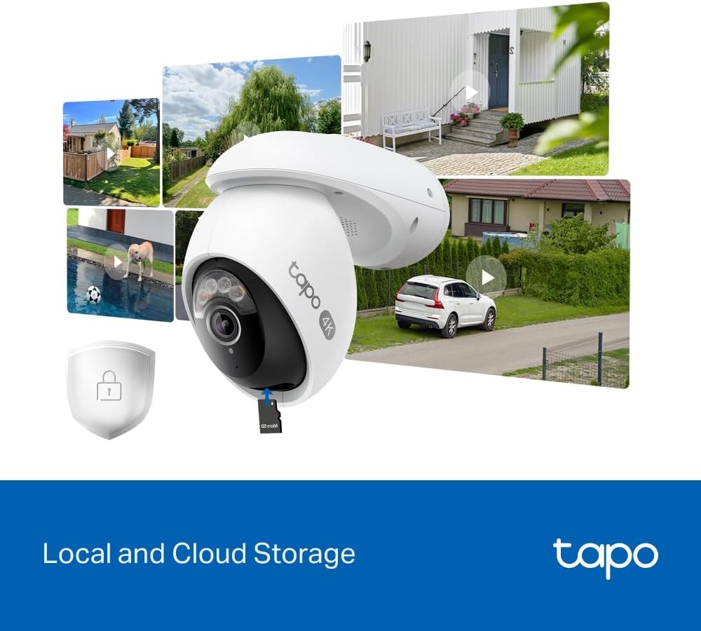 Tapo C211 2K 3MP Pan/Tilt Indoor Camera House Security Camera, WiFi Camera, No Monthly Fee, AI Detection, Dog Camera, Baby Camera Monitor, CCTV, 360° View, Night Vision, Works with Alexa & Google