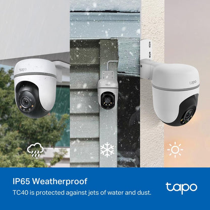 Pan/Tilt Smart Outdoor Security Camera