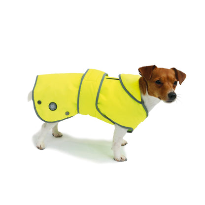 Ancol Muddy Paws All Weather Stormguard Coat . Poppy Red.Size Large ( Length 50cm, up to 79cm girth)
