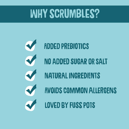Scrumbles • Dog Treats • Hypoallergenic • Calming • All Lifestages • Turkey • 100g Bag • Gut Friendly Prebiotics • No Added Sugar