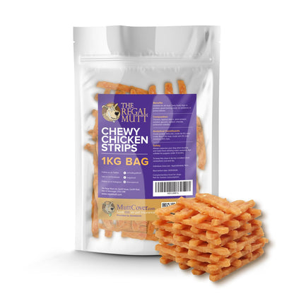 Chewy Duck Fillets 1kg Bag