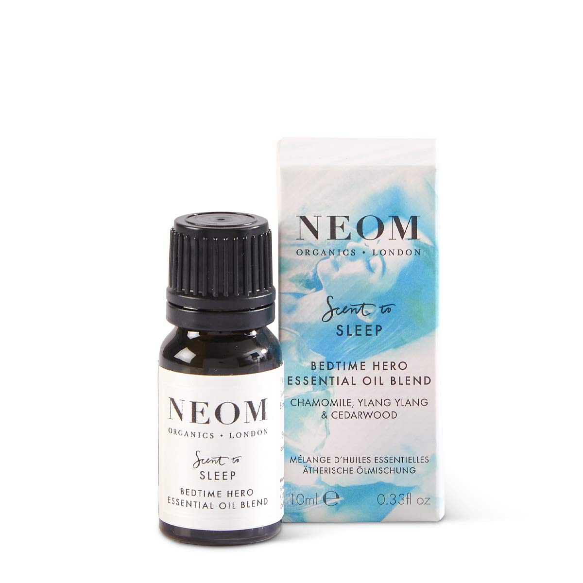 NEOM - Real Luxury Essential Oil Blend, 10ml | Lavender, Jasmine & Sandalwood | Scent to De-Stress Range