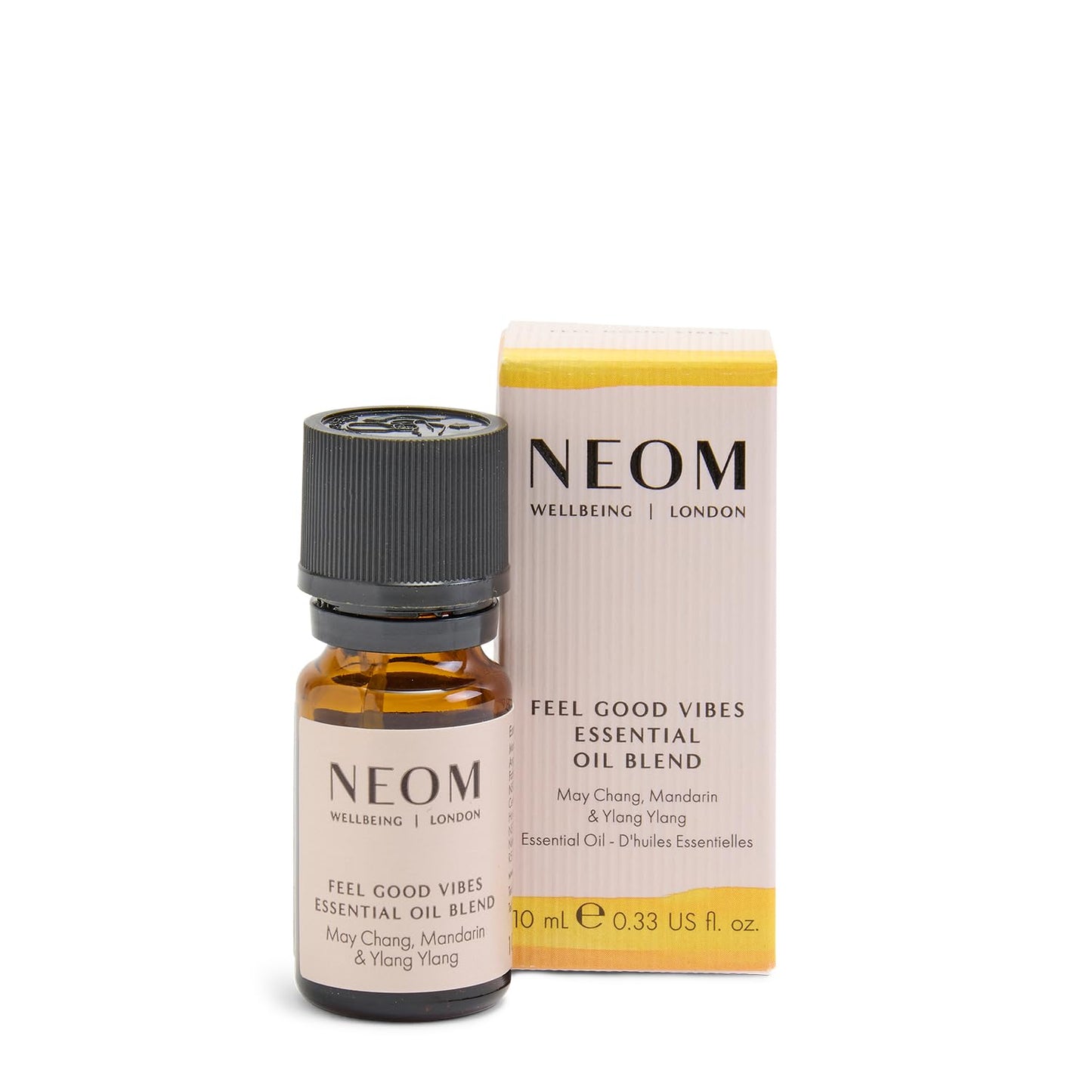 NEOM - Real Luxury Essential Oil Blend, 10ml | Lavender, Jasmine & Sandalwood | Scent to De-Stress Range