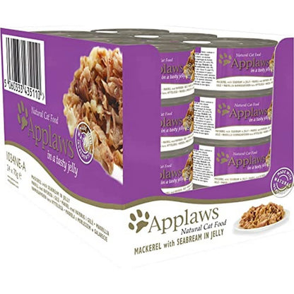 Natural Wet Cat Food Chicken in Jelly 24 x 70g Tins