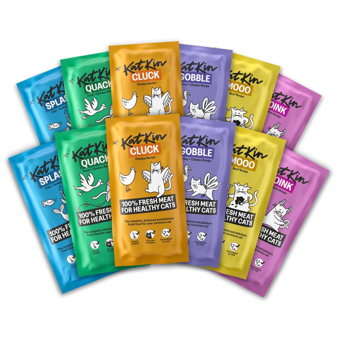 Best Of Fresh Cat Food Variety Pack Bundle 24 x 80g Pouches