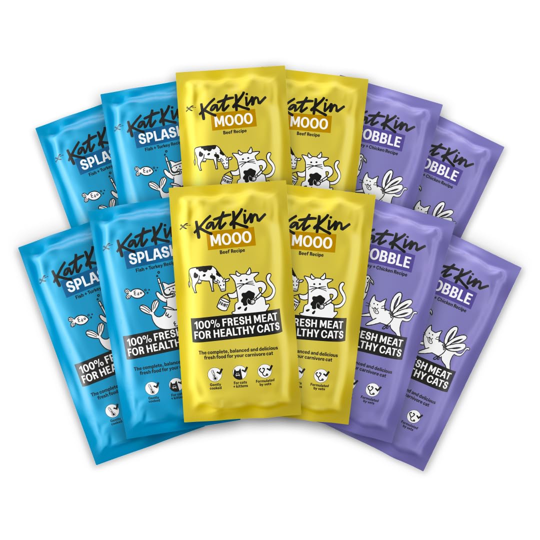 Best Of Fresh Cat Food Variety Pack Bundle 24 x 80g Pouches