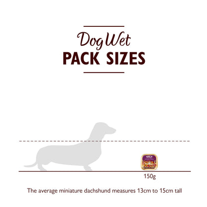 Natural Adult Wet Dog Food Cottage Pie Grain-Free Recipe 10 x 150g